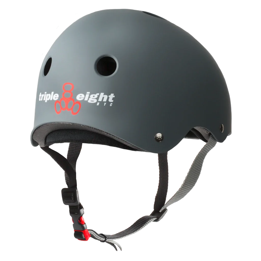 Triple 8 THE Certified Helmet SS Carbon Rubber