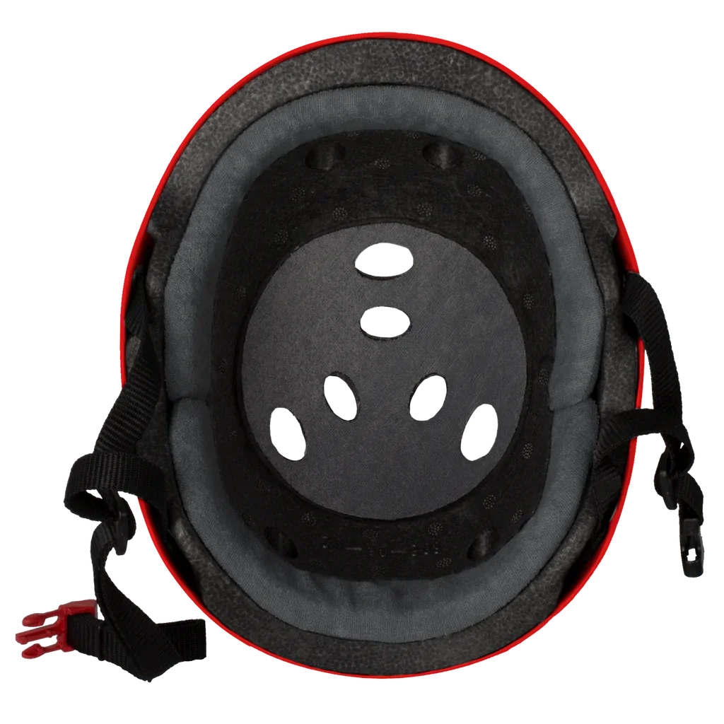 Triple 8 THE Certified Helmet SS Red Gloss