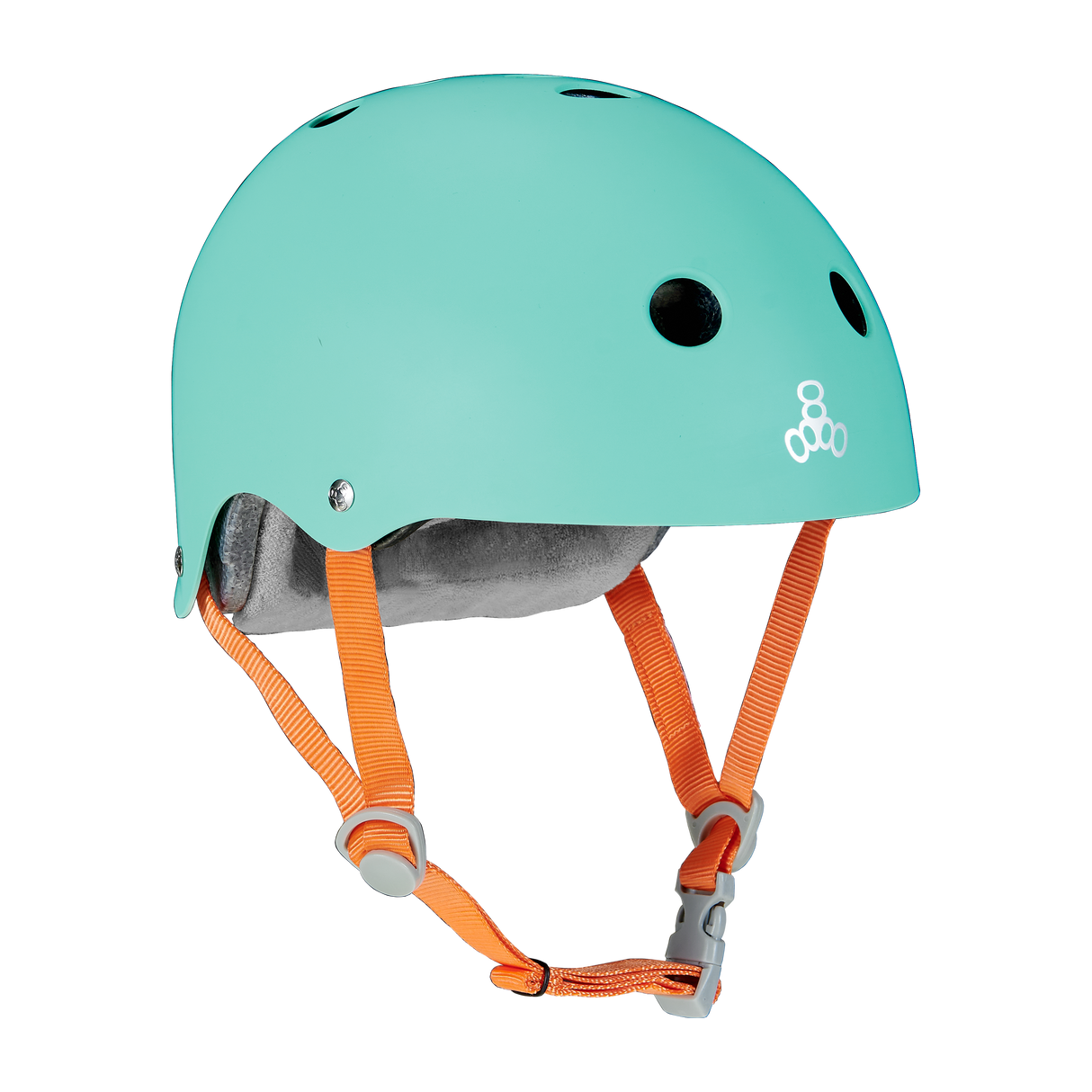 Triple 8 Deep Cover Helmet Mint Matte