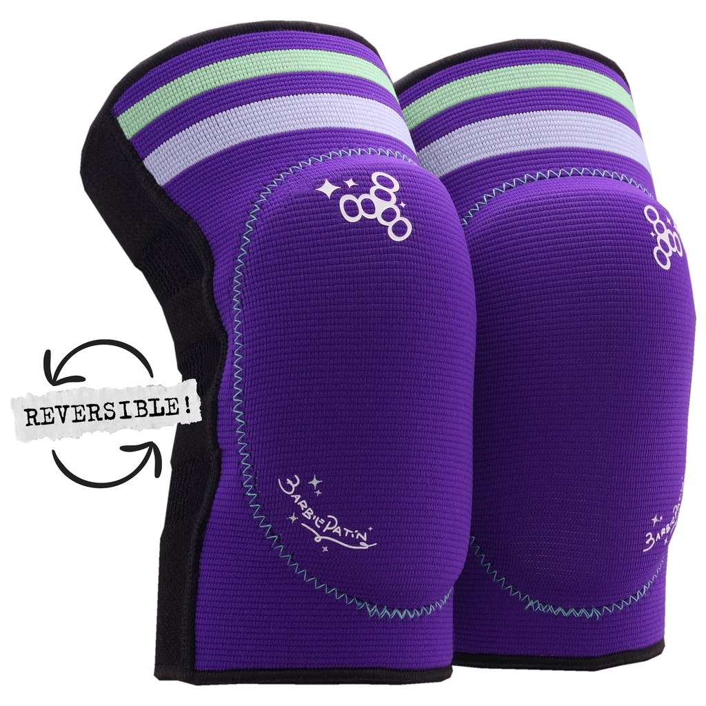 Triple 8 Barbie Patin Reversible Soft Knee Pads