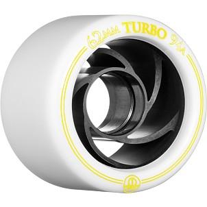 Bones Turbo Wheels 62mm White 4 Pack