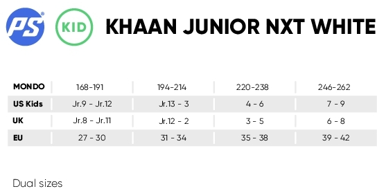 Powerslide Khaan Junior NXT White Adj. Inline Skates