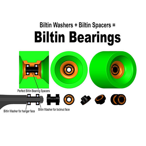 ABEC 11 Biltin Abec 7 Bearings 8 Pack