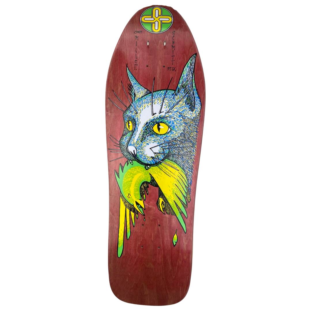 Schmitt Stix Chris Miller III "Bird in Mouth Deck" - 10" x 31.875"