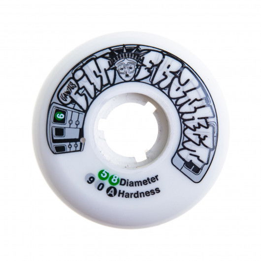 Gawds Tim Franken Inline Wheels 58mm 90a 4 Pack