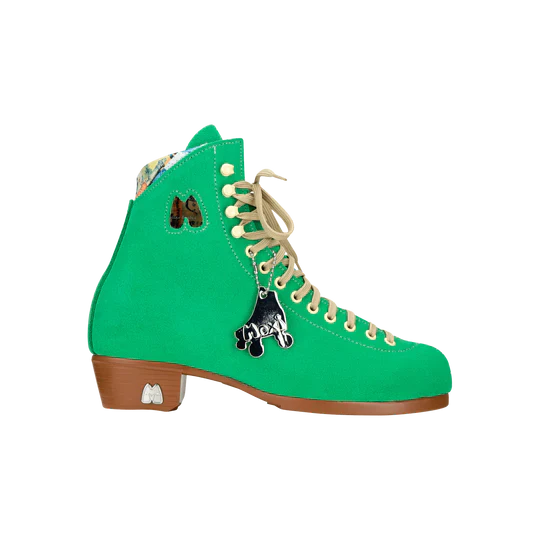 Moxi Lolly Roller Skate Boots Green Apple