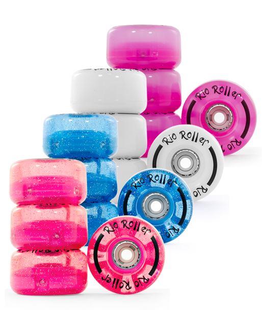 Rio Roller Light up Wheels 4pk