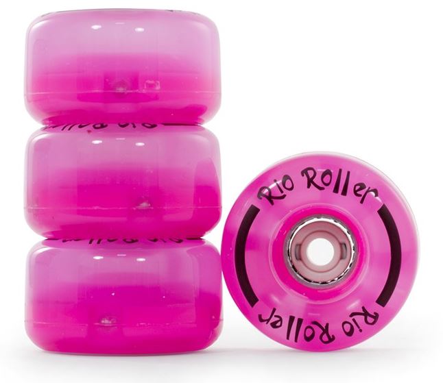 Rio Roller Light up Wheels 4pk