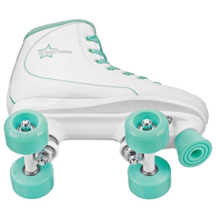 RDS Roller Star 600 Womens White Mint Roller Skates