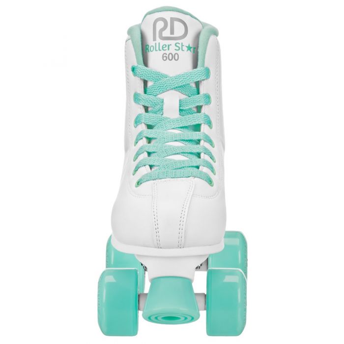 RDS Roller Star 600 Womens White Mint Roller Skates