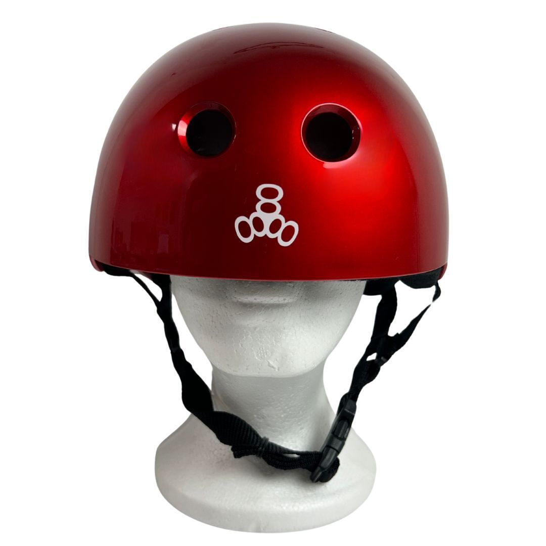 Triple 8 Skate Helmet SS Red Metallic