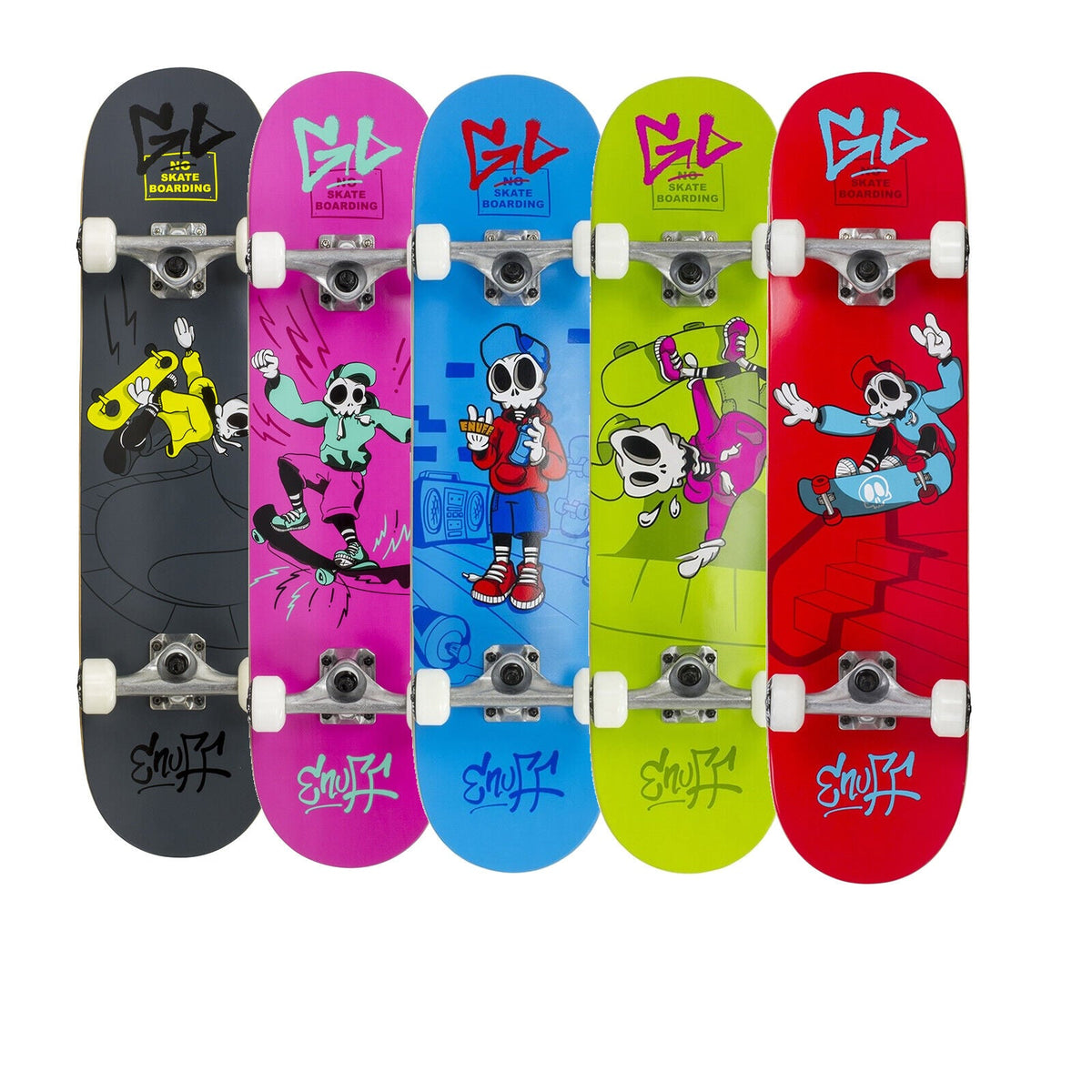 Enuff Skully Skateboard 7.25" Mini Complete