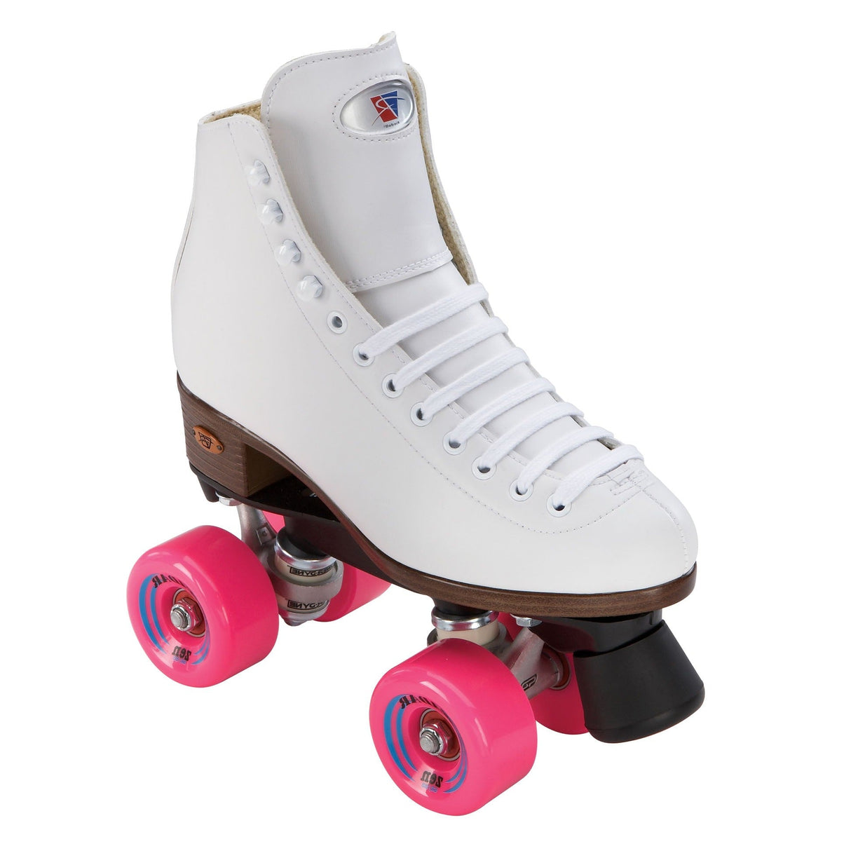 Riedell 111 Citizen Roller Skates White w Zen Wheels