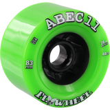 ABEC 11 Flywheel 83mm Green 4 Pack