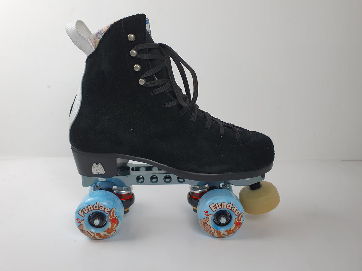 Moxi Jack Skate Black w/ Reactor Pro Plate