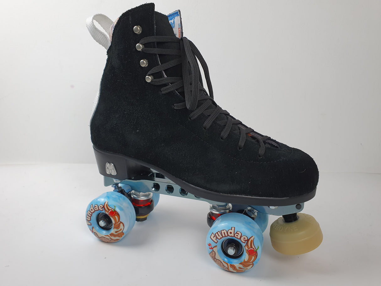 Moxi Jack Skate Black w/ Reactor Pro Plate