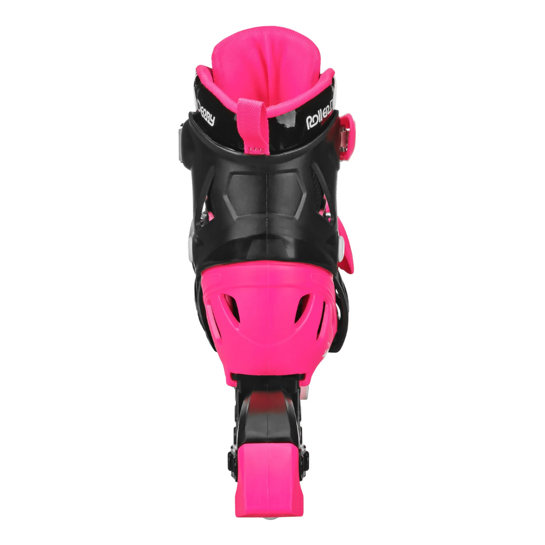 RDS Tracer Black/Pink Adjustable Inline Skates