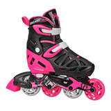 RDS Tracer Black/Pink Adjustable Inline Skates