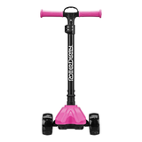 RD 3-Wheel Pink Scooter With Lightup Wheels