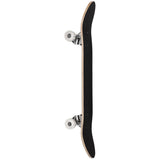 PlayLife Hardcore Heavy Metal Silver Skateboard Complete