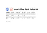 Powerslide Imperial One 80 Black Yellow Inline Skates