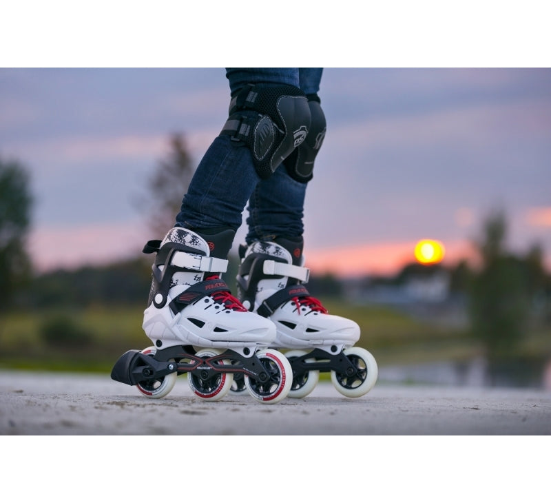Powerslide Phuzion Universe 3W White Adjustable Inline Skates (Only size 29-32 left now)