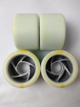 Bones Turbo Wheels 62mm White  4 Pack