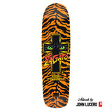 Hosoi Skateboards Cat Eyes Deckâ€“ 8.75"x32.75"- Orange