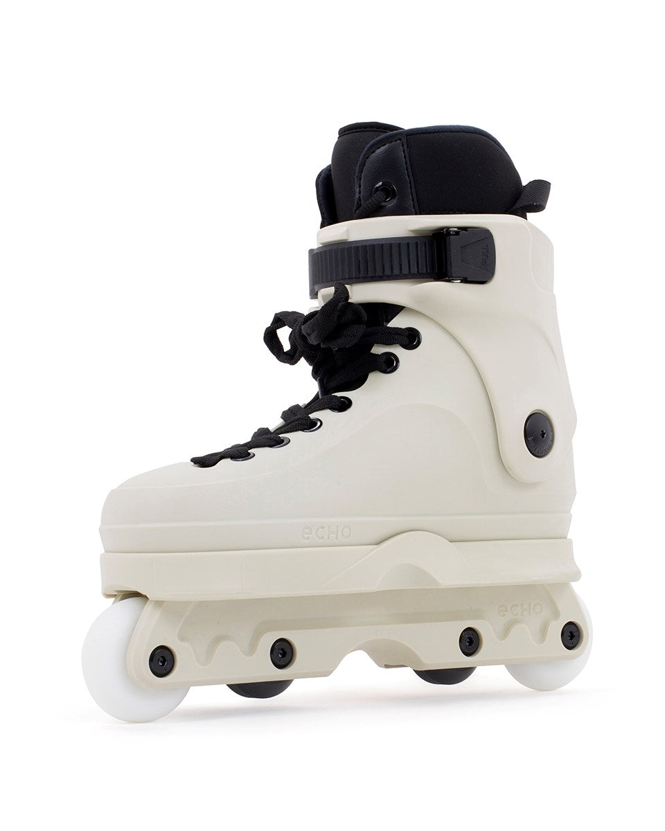 Aggressive Inline Front View Echo Verve Cream Aggressive Inline Skates – Skate Warehouse