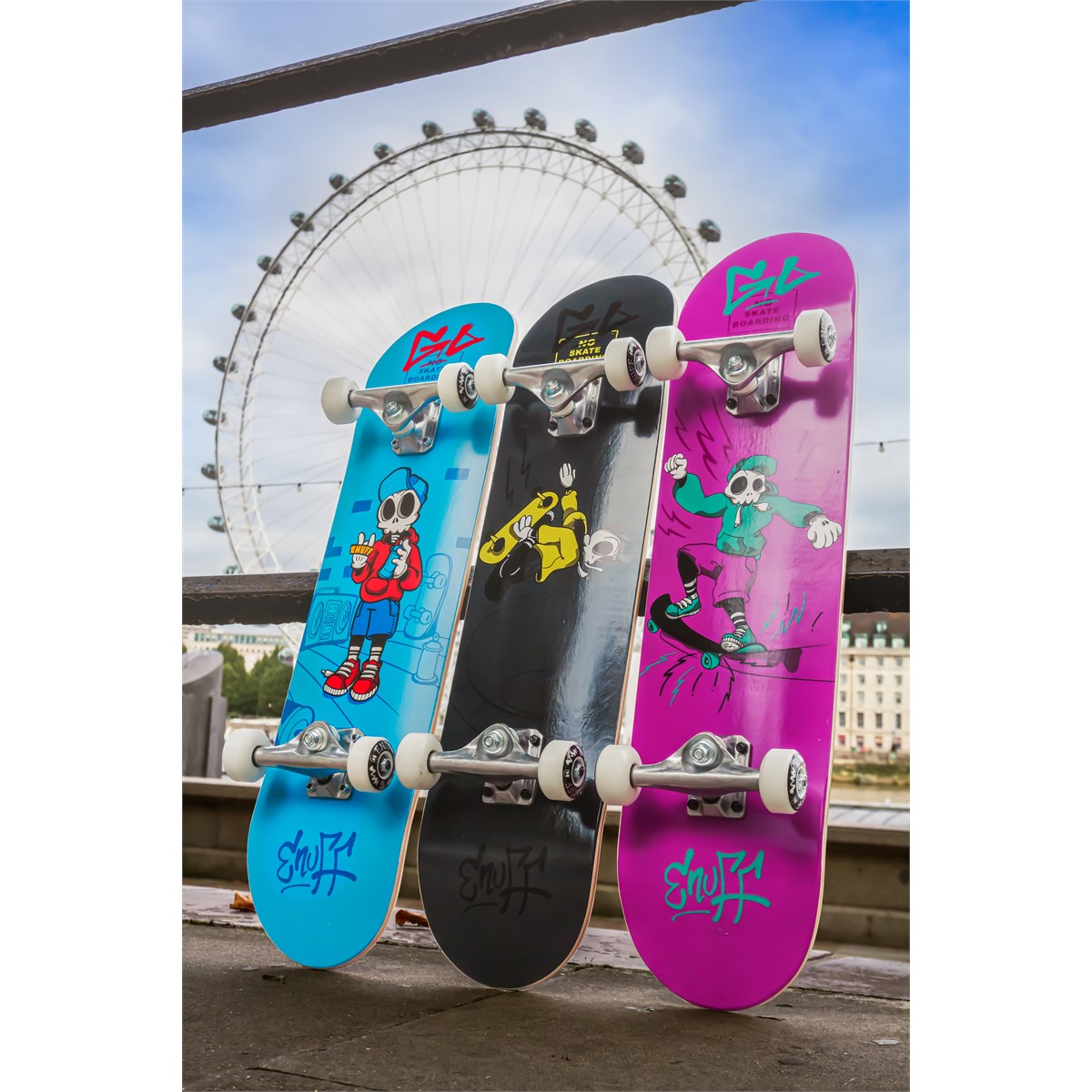 Enuff Skully Skateboard 7.25" Mini Complete