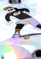 Enuff Skully Hologram Skateboard 7.75" Complete