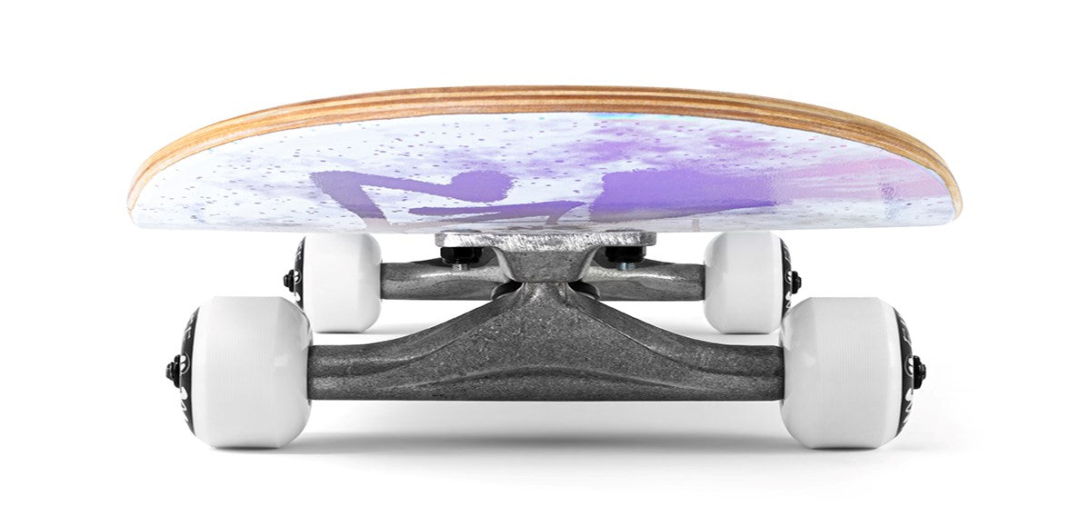 Enuff Skully Hologram Skateboard 7.75" Complete
