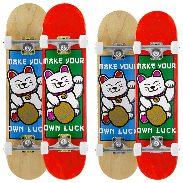 Enuff Lucky Cat Skateboard 8" Complete