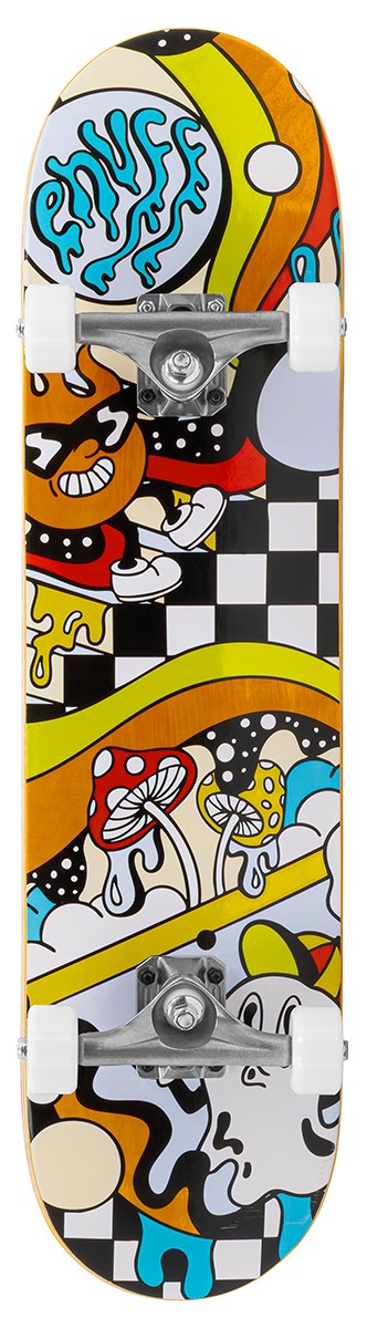Enuff Meltworld Skateboard 7.75" Complete