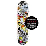 Enuff Meltworld Skateboard 7.75" Complete