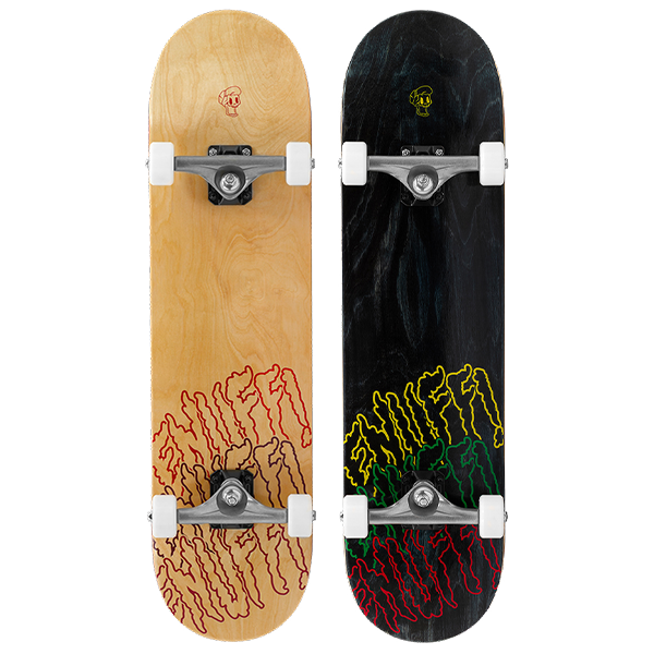 Enuff Three Tier Reloaded Skateboard 8" Complete