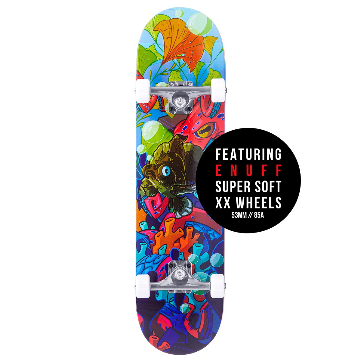 Enuff Lost At Sea Skateboard 8" Complete