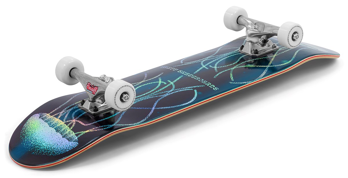 Enuff Abyss Hologram Skateboard 8" Complete