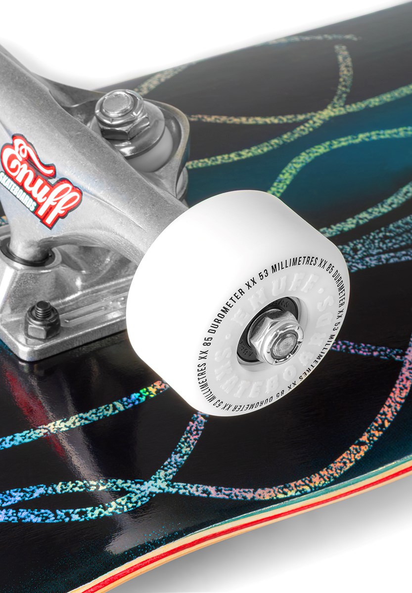 Enuff Abyss Hologram Skateboard 8" Complete