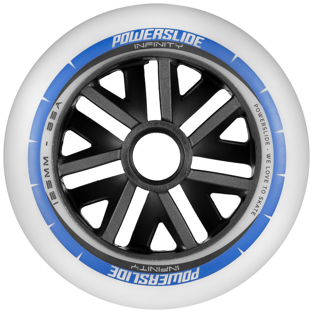 Powerslide Infinity Wheels 125mm 85a 6 Pack – Skate Warehouse