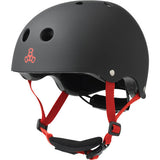 Triple 8 Lil 8 Certified Youth Helmet Black Matte