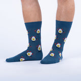 Sock it to Me "Deviled Eggs" Mens Crew Socks