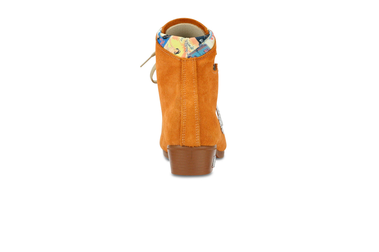 Moxi Lolly Roller Skate Boots Clementine Orange