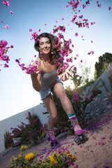 Moxi Lolly Roller Skate Boots Fuschia