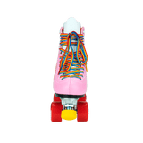 Moxi Rainbow Rider Pink Heart Roller Skates