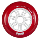 Powerslide Spinner Wheels 110mm 88a Red 3Pack