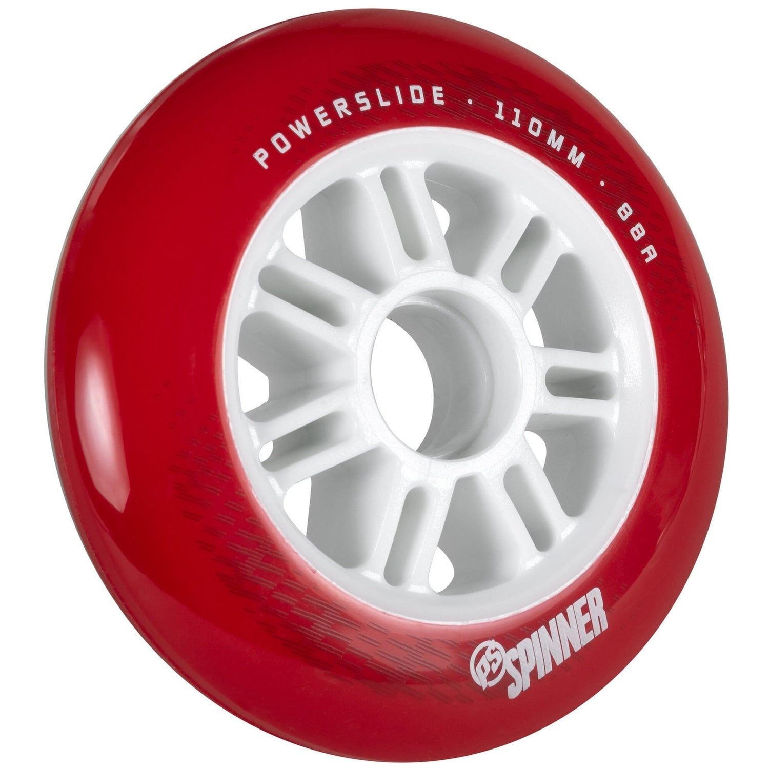 Powerslide Spinner Wheels 110mm 88a Red 3Pack