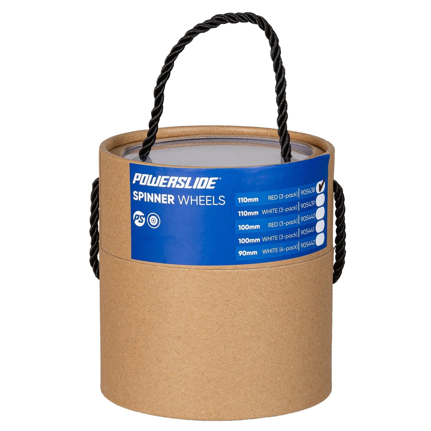 Powerslide Spinner Wheels 110mm 88a Red 3Pack