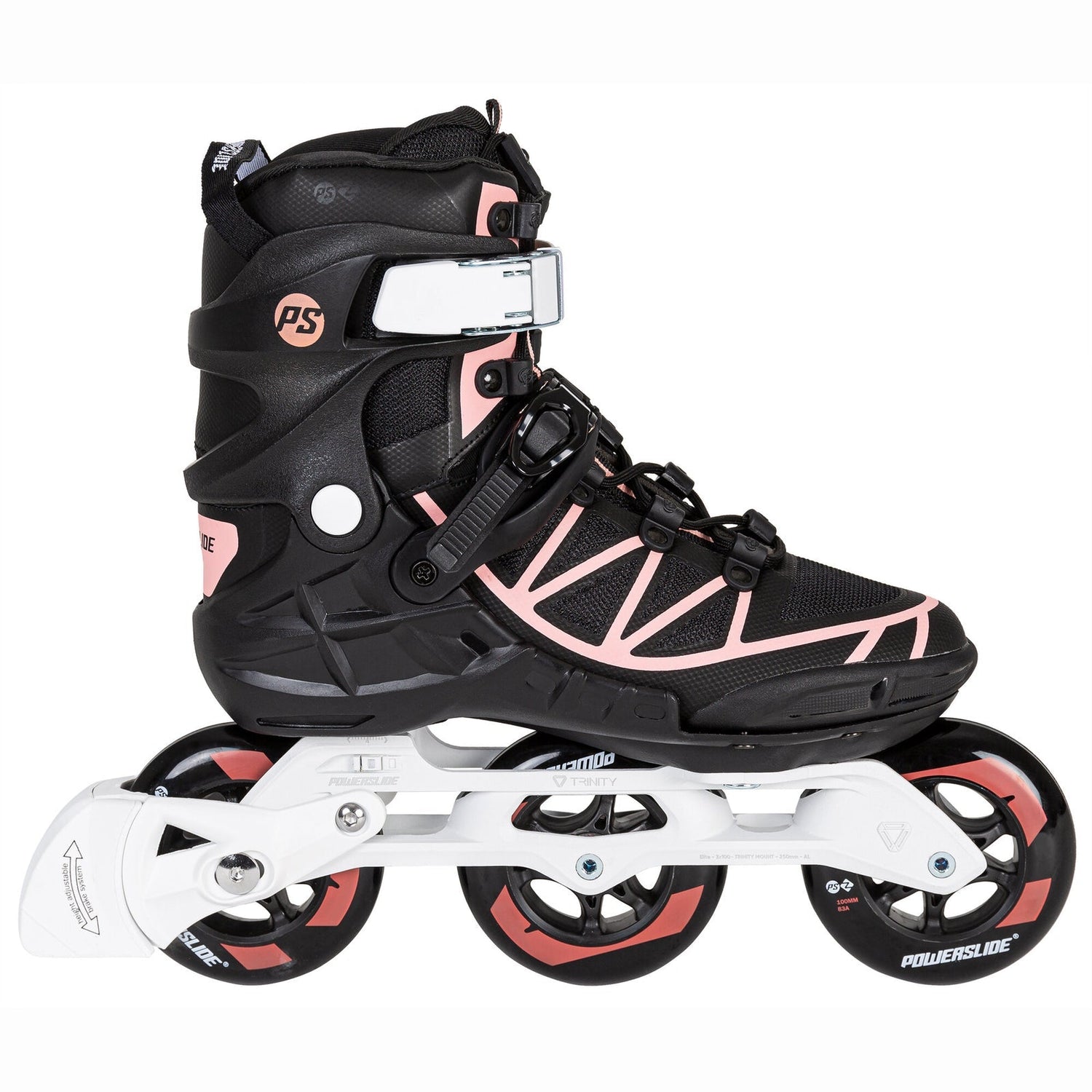 Powerslide Phuzion Argon Coral 100 Inline Skates