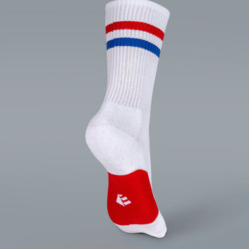 EPIC Socks White/Red/Blue